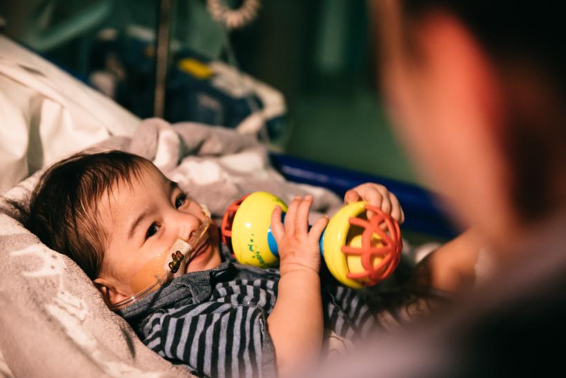 Child on GOSH ward