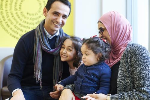 GOSH patient family smiling 