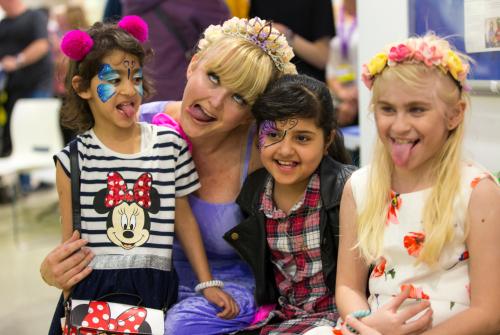 Children enjoying Eid party 