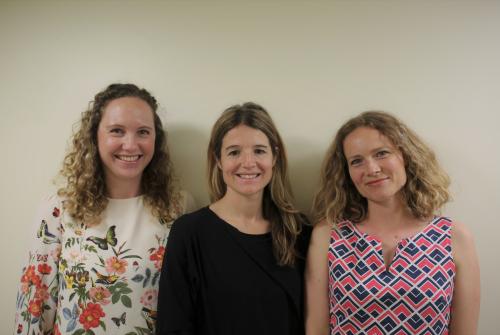 Dr Fiona Jeffries, Dr Zoe Berger and Dr Rebecca Sweet